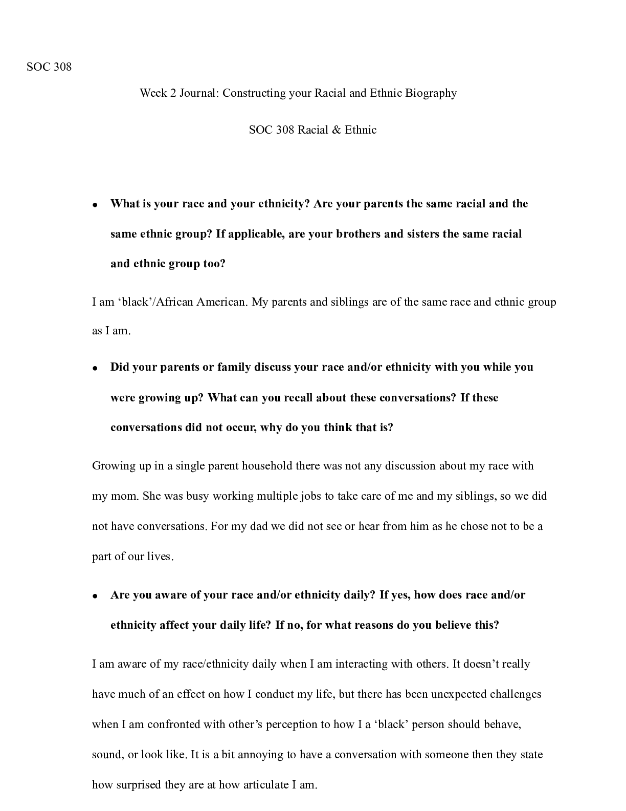 Preview image of SOC 308 WK.2 Journal  1 .docx document